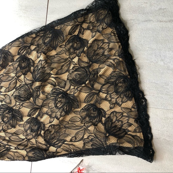 Tadashi Shoji Lace Black Off Shoulder Dress - Picture 7 of 8